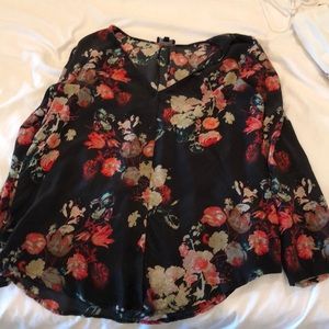 Tolani floral blouse